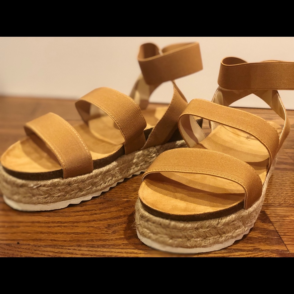 New Nature Breeze Camel Espadrilles